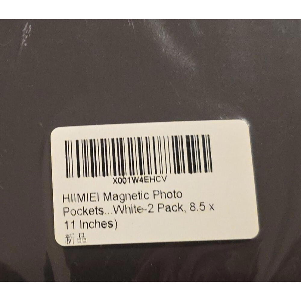 HIIMIEI Magnetic Photo Frames for Refrigerator 8.5 X 11 - 12 Pack Fridge Magnets